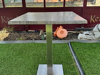 3x statafel 70x70 cm - afbeelding 3 van  8