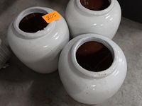 3x stenen bloempot - afbeelding 6 van  6