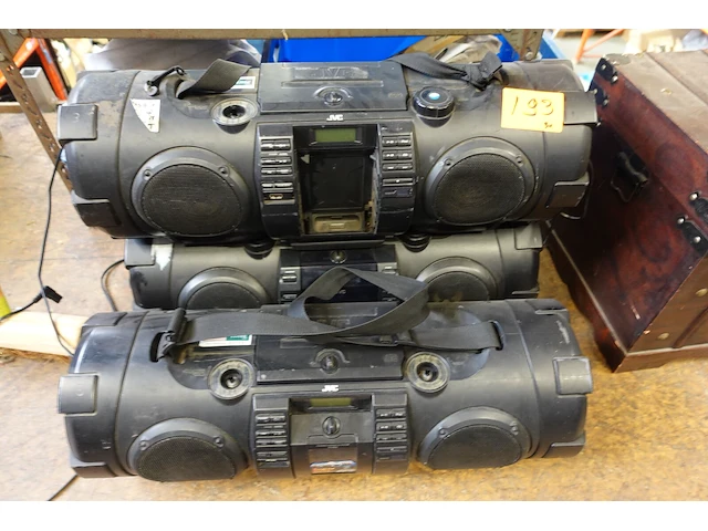 3x stereo jvc - afbeelding 4 van  4