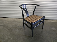 3x stoel / bijzetstoel / fauteuil bananaleaf - afbeelding 3 van  9