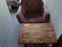3x stoel & bijzettafel - afbeelding 1 van  4