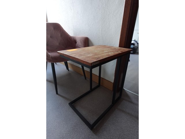 3x stoel & bijzettafel - afbeelding 3 van  4