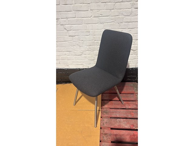 3x stoel donkergrijs - afbeelding 1 van  1