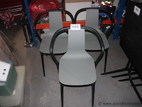 3x stoel met armleuning - afbeelding 1 van  1