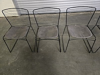 3x stoel wire pr living - afbeelding 1 van  2