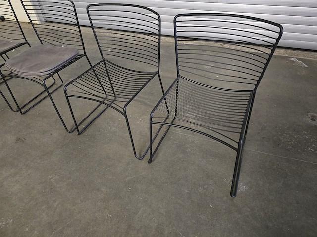 3x stoel wire pr living - afbeelding 2 van  2