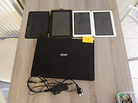 3x tablet + laptop acer - afbeelding 1 van  5
