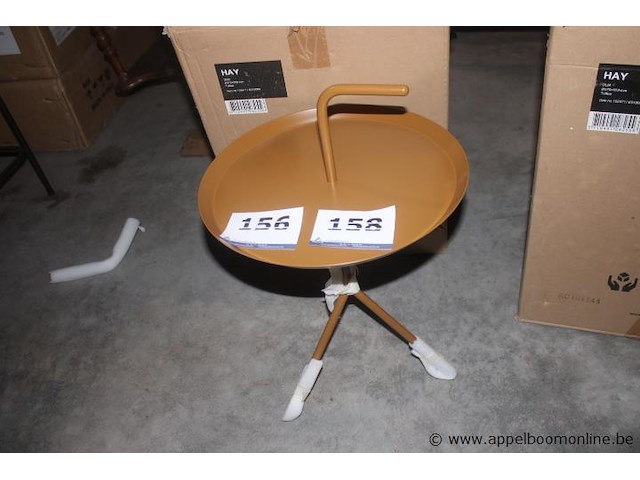 3x tafel, hay, dlm, ø379x559 mm - afbeelding 1 van  3