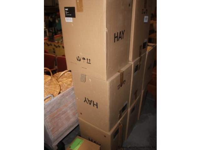 3x tafel, hay, dlm, ø379x559 mm - afbeelding 3 van  3