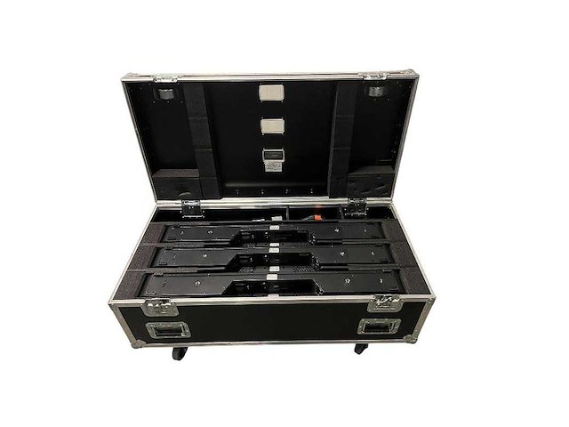 3x tambora batten square incl flighcase - afbeelding 3 van  3