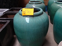 3x terracotta vaas - afbeelding 2 van  3