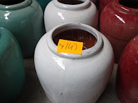 3x terracotta vaas - afbeelding 2 van  3