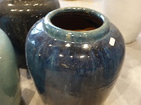 3x terracotta vaas - afbeelding 4 van  6