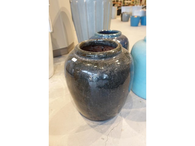 3x terracotta vaas - afbeelding 6 van  6