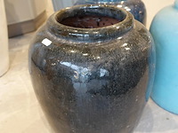 3x terracotta vaas - afbeelding 6 van  6