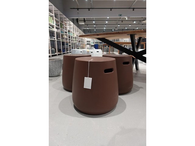 3x terracotta vaas - afbeelding 1 van  5