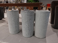 3x terracotta vaas - afbeelding 1 van  7