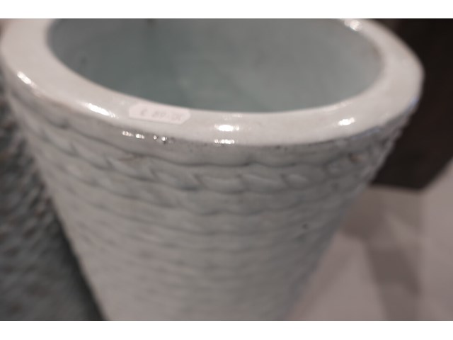 3x terracotta vaas - afbeelding 5 van  7