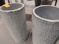 3x terracotta vaas - afbeelding 7 van  7