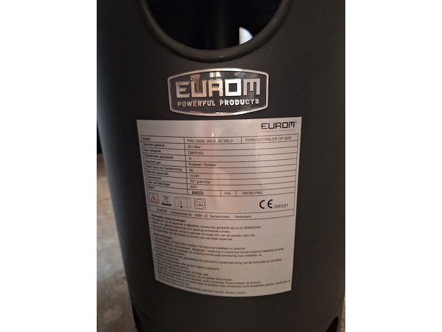 3x terrasverwarmer eurom - afbeelding 2 van  3