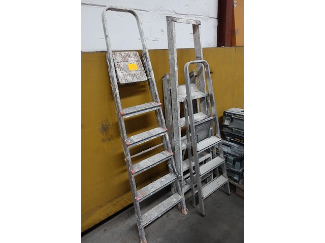 3x trapladder - afbeelding 1 van  3