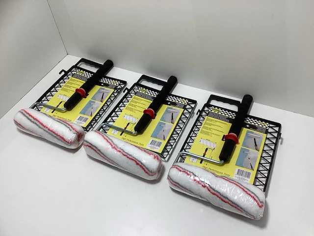 (3x) vachtroller telescopisch + verfrooster - afbeelding 2 van  8