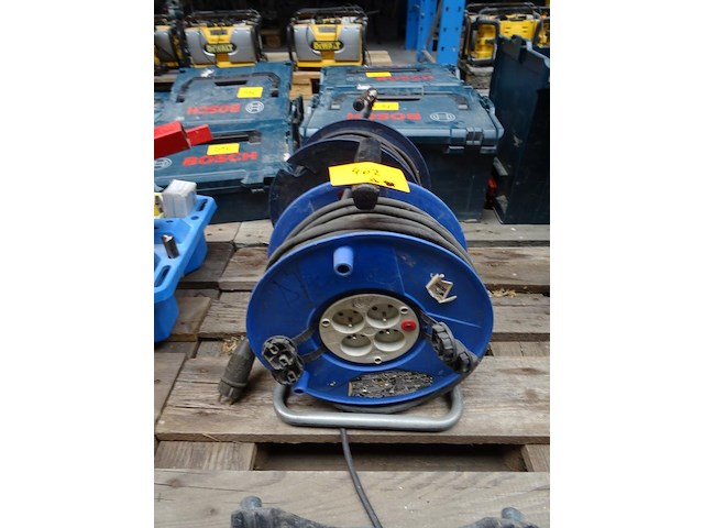 3x verlengkabel op haspel - afbeelding 3 van  4