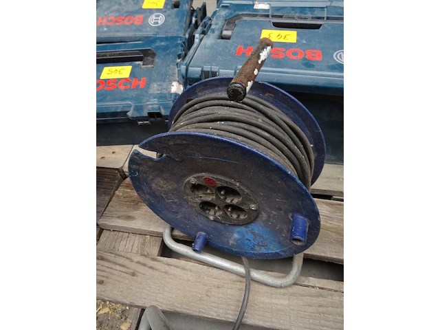 3x verlengkabel op haspel - afbeelding 4 van  4