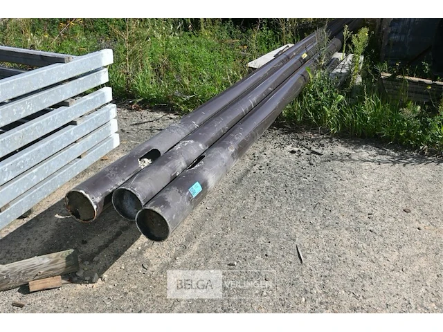 ± 3x verlichtingspalen (enkel palen) - afbeelding 1 van  4