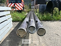 ± 3x verlichtingspalen (enkel palen) - afbeelding 2 van  4