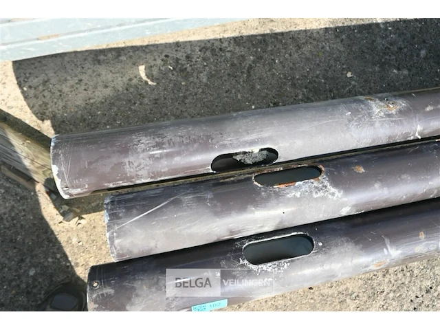 ± 3x verlichtingspalen (enkel palen) - afbeelding 3 van  4
