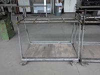 3x verrijbare metalen kar - afbeelding 4 van  5