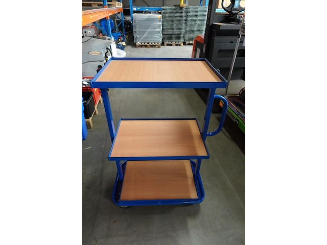 3x verrijdbare etagewagen - afbeelding 1 van  4