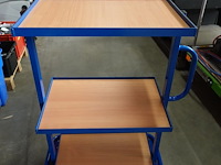 3x verrijdbare etagewagen - afbeelding 1 van  4