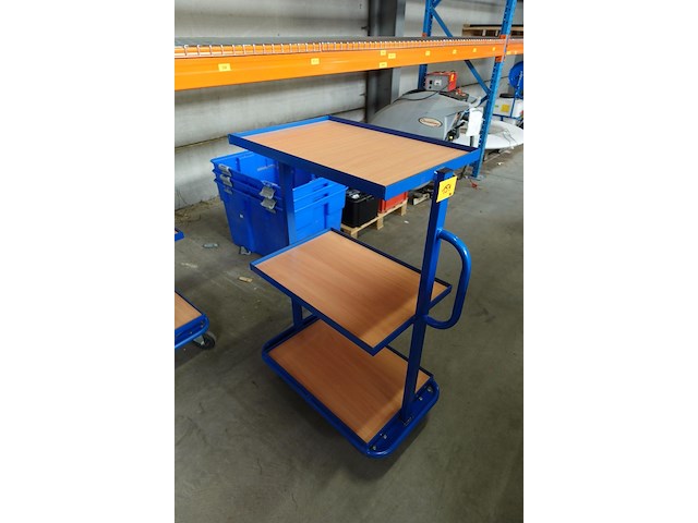 3x verrijdbare etagewagen - afbeelding 2 van  4