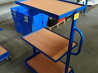 3x verrijdbare etagewagen - afbeelding 2 van  4