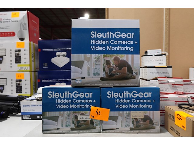 3x video monitor sleuthgear - afbeelding 1 van  4