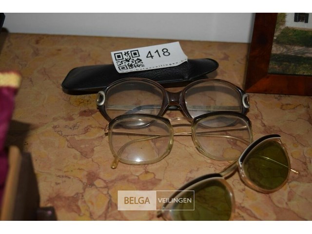 3x vintage brillen - afbeelding 2 van  3