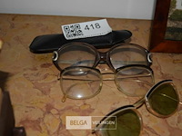 3x vintage brillen - afbeelding 2 van  3