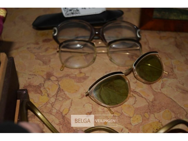 3x vintage brillen - afbeelding 3 van  3