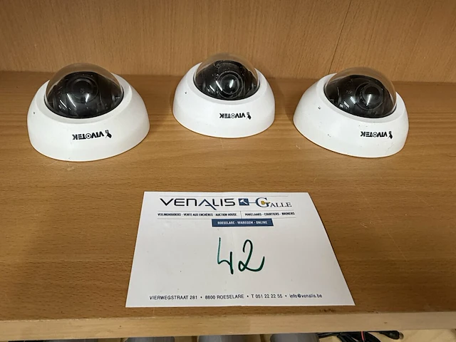 3x visotek network camera - afbeelding 1 van  2