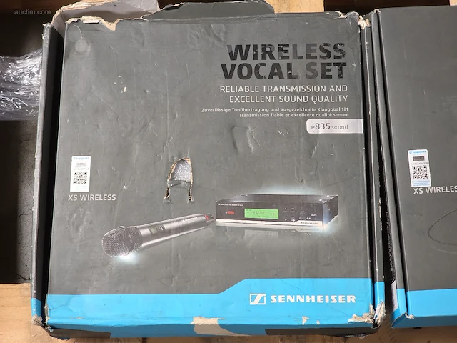 (3x) vocal- en headmic set senheiser ws wireless... - afbeelding 2 van  7