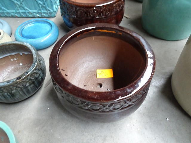 3x vorstvrije terracotta bloembak - afbeelding 3 van  3