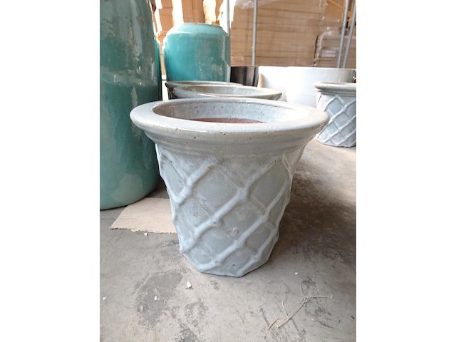 3x vorstvrije terracotta bloembak - afbeelding 1 van  3