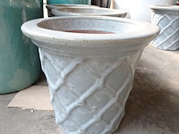 3x vorstvrije terracotta bloembak - afbeelding 1 van  3