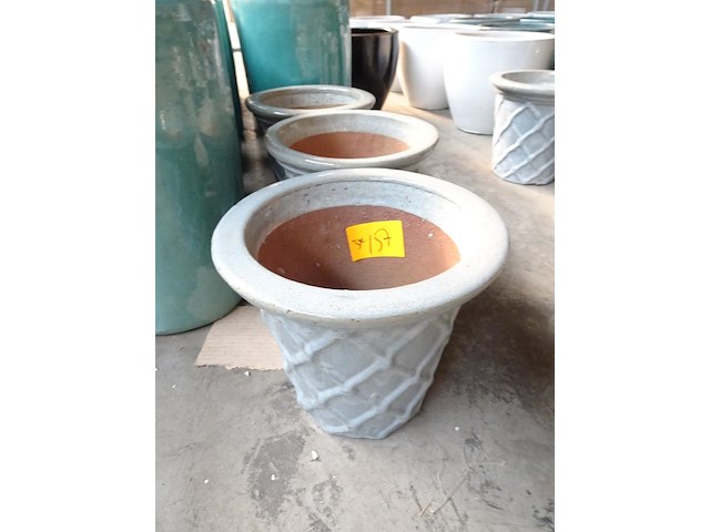 3x vorstvrije terracotta bloembak - afbeelding 2 van  3