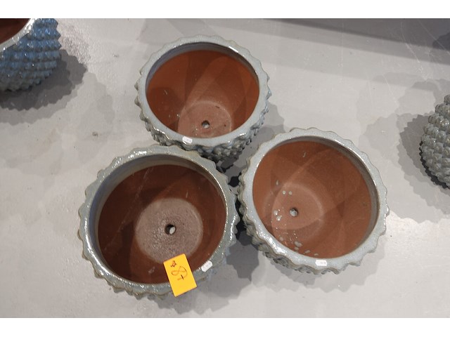 3x vorstvrije terracotta bloempot - afbeelding 3 van  4