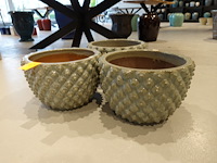 3x vorstvrije terracotta bloempot - afbeelding 1 van  3