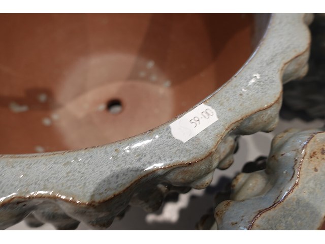 3x vorstvrije terracotta bloempot - afbeelding 3 van  3