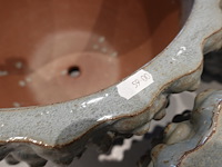 3x vorstvrije terracotta bloempot - afbeelding 3 van  3